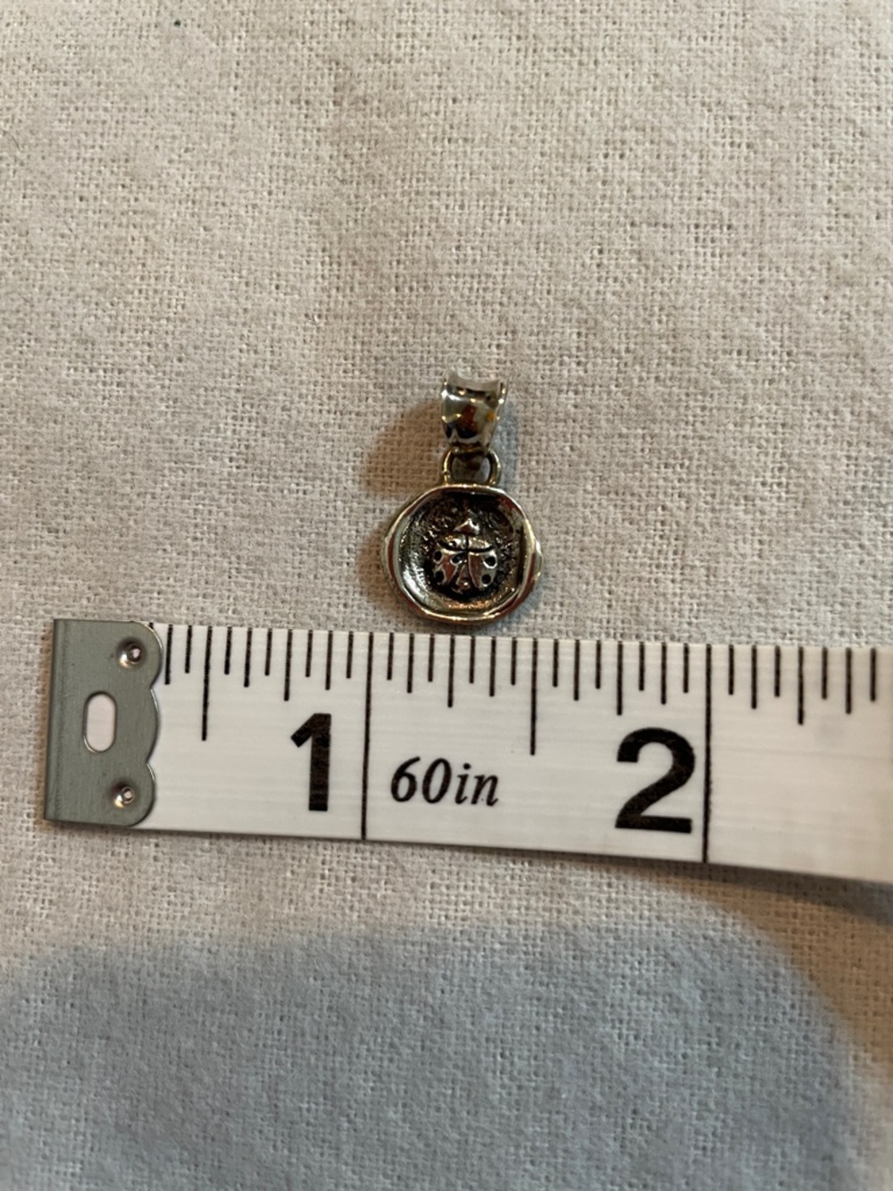 Waxing Poetic ladybug pendant - Picture 4 of 5